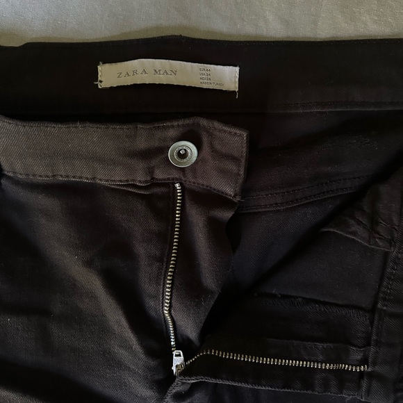 ZARA BLACK SLIM FIT JEANS - Picture 5 of 8
